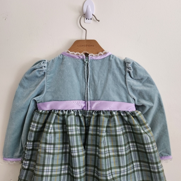80s Vintage Dress Baby 2T. A little Angel brand. Made in Philippines. - Picture 4 of 7